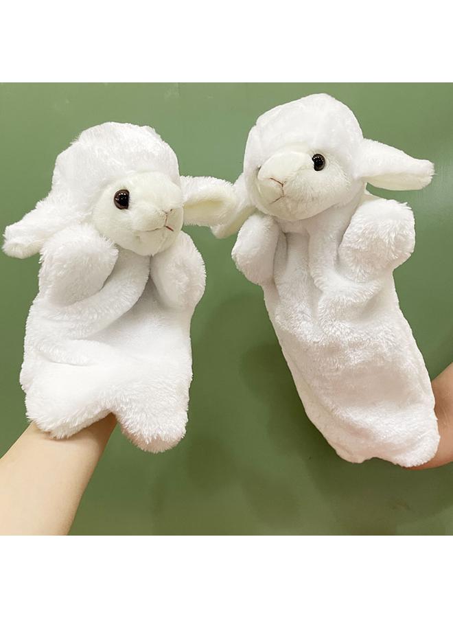 الأزرق جي دبليو مجموعة جديدة من دمى لعبة القطيفة دمى الباندا تهدئ قفازات التعليم المبكر - Image 1