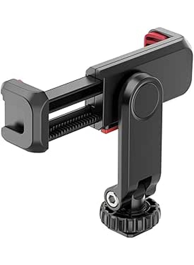 Universal Smartphone Tripod Mount With Cold Shoe Clip For Video - Image 1