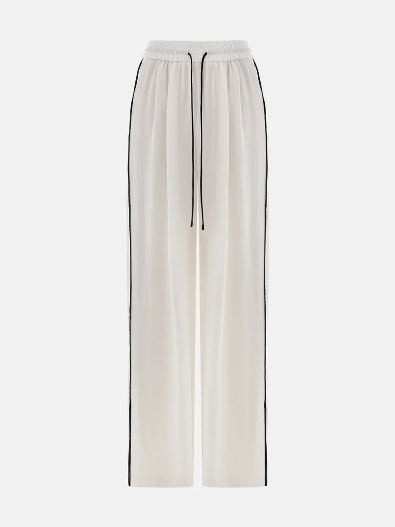 Lichi Loose trousers with contrasting edging and waistband