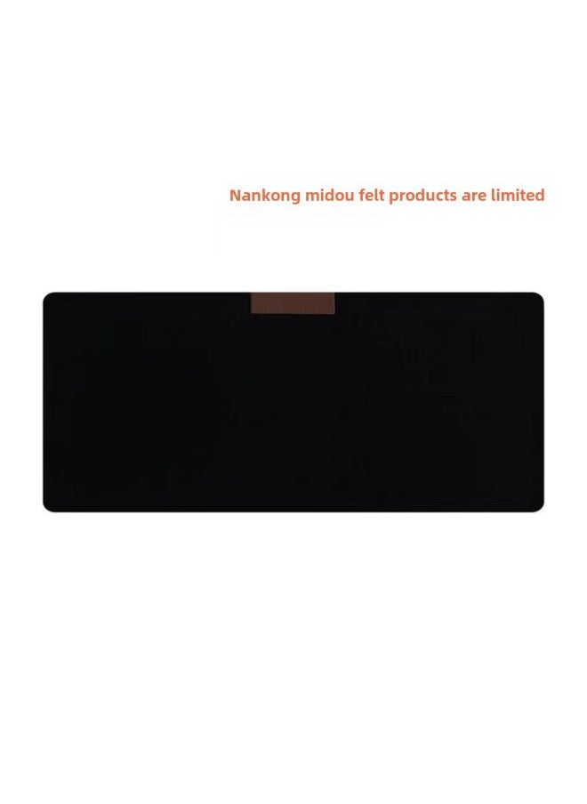 Generic - [Felt Mouse Pad] Special For Writing Desk Felt Mouse Pad Simple Student Table Pad Mouse Pad-Color:Can Change The Size Of The Color Logo-Pattern:32*70cm - Image 1