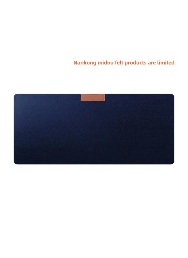 Generic - [Felt Mouse Pad] Special For Writing Desk Felt Mouse Pad Simple Student Table Pad Mouse Pad-Color:Can Change The Size Of The Color Logo-Pattern:32*70cm - Image 1