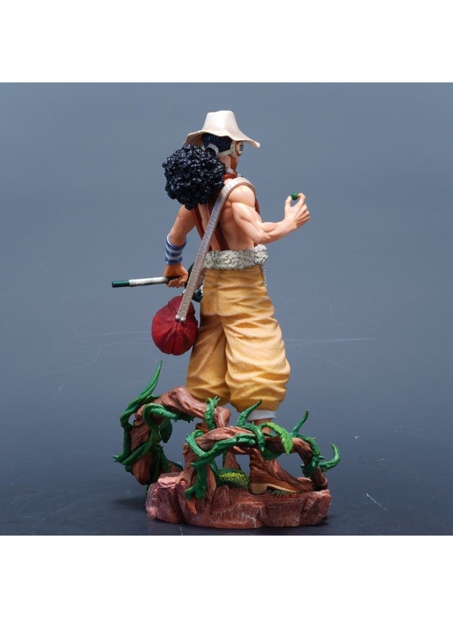 general One Piece Usopp Desktop Decoration Straw Hat One Piece Usopp Character Model Collection Decoration Toys Gifts for Family and Friends - Image 4