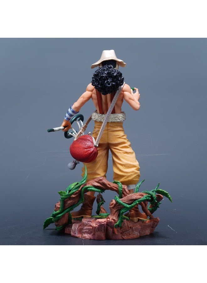 general One Piece Usopp Desktop Decoration Straw Hat One Piece Usopp Character Model Collection Decoration Toys Gifts for Family and Friends - Image 5