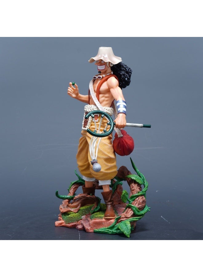 general One Piece Usopp Desktop Decoration Straw Hat One Piece Usopp Character Model Collection Decoration Toys Gifts for Family and Friends - Image 2