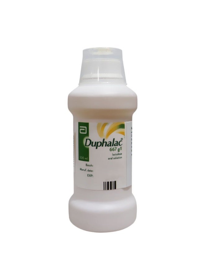 Duphalac Syrup 300ml (Supports Digestive Health & Relieves Constipation)