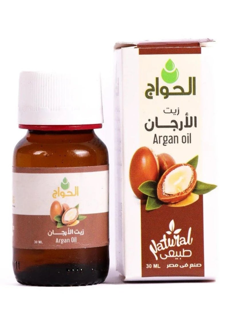 الحواج زيت الارجان لترطيب وتغذية البشرة والشعر 30مل - Image 1