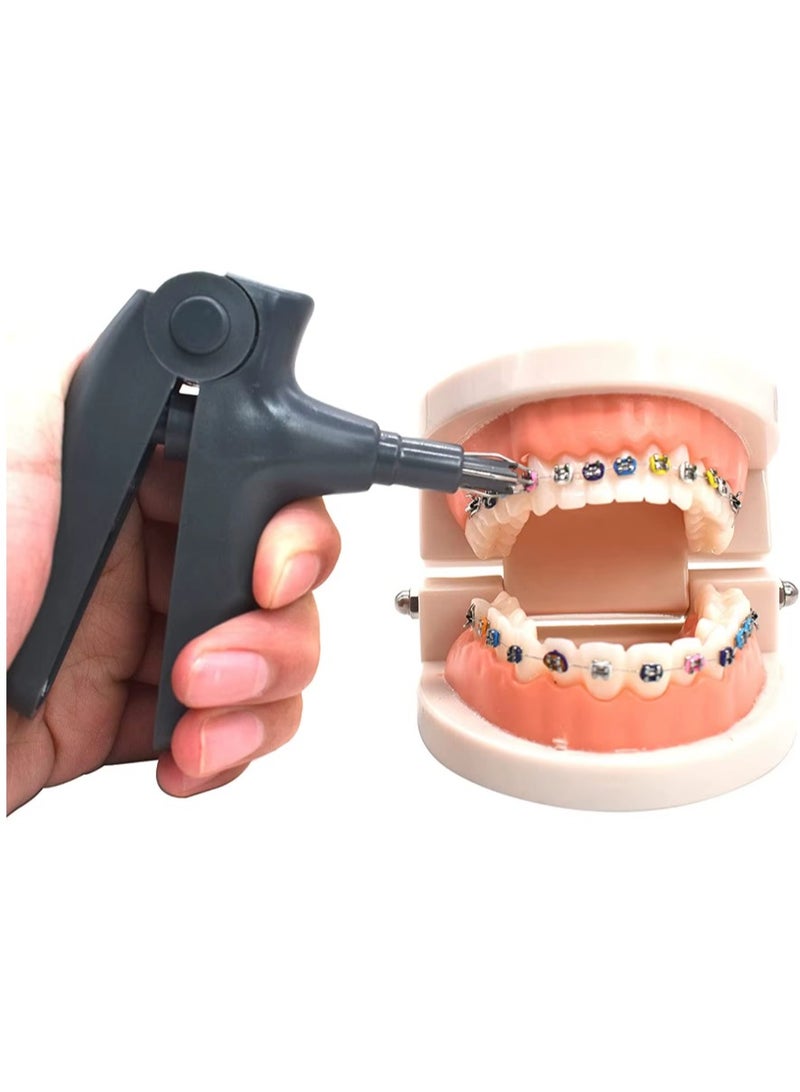 Colorful Orthodontic Elastics, Colored Dental Braces Elastics, Set of 40 Pieces of Colorful Orthodontic Elastics, Orthodontic Rubber Bands, Colored Braces Elastics, Colorful Dental Alignment Bands, - Image 3