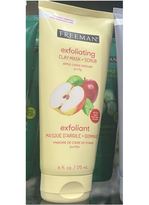 Cleansing Apple Cider Vinegar Clay Mask & Scrub 175 ML