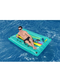 Bestway Lounge Retro Beats Pool Float 174x117Cm | Inflatable Ride-on | Pool Float | Summer Water Toy | Pool & Beach Toy - pzsku/Z7EF960708E5586914369Z/45/1741341651/7092b9a6-0a10-42f0-8b73-ca6b8e616787