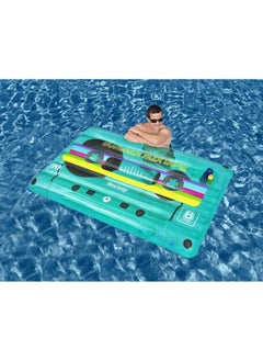 Bestway Lounge Retro Beats Pool Float 174x117Cm | Inflatable Ride-on | Pool Float | Summer Water Toy | Pool & Beach Toy - pzsku/Z7EF960708E5586914369Z/45/1741341661/3e49b718-0eee-4088-b728-7f91df4e2e9f