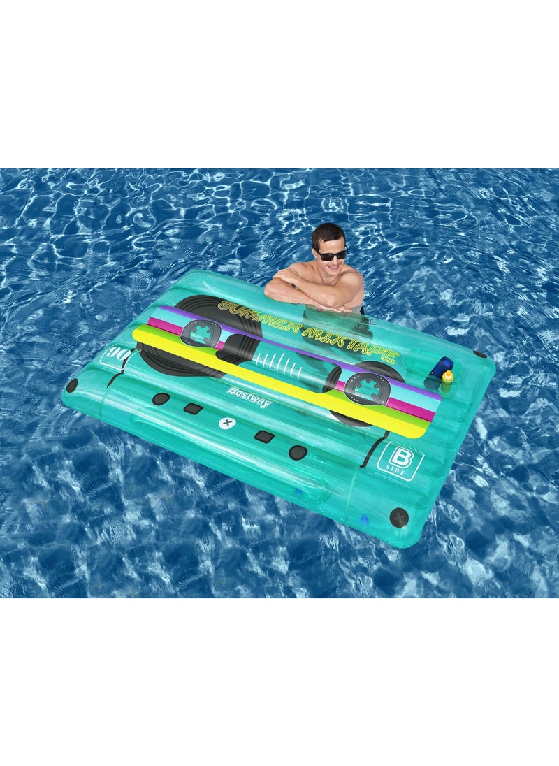 Bestway Bestway Lounge Retro Beats Pool Float 174x117Cm | Inflatable Ride-on | Pool Float | Summer Water Toy | Pool & Beach Toy  - Image 5