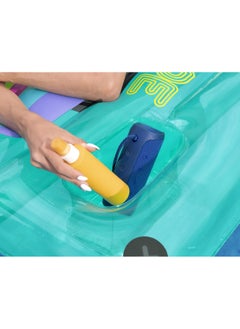 Bestway Lounge Retro Beats Pool Float 174x117Cm | Inflatable Ride-on | Pool Float | Summer Water Toy | Pool & Beach Toy - pzsku/Z7EF960708E5586914369Z/45/1741341697/33ba7d78-a4da-4b91-9aa9-e56abfa5b06c