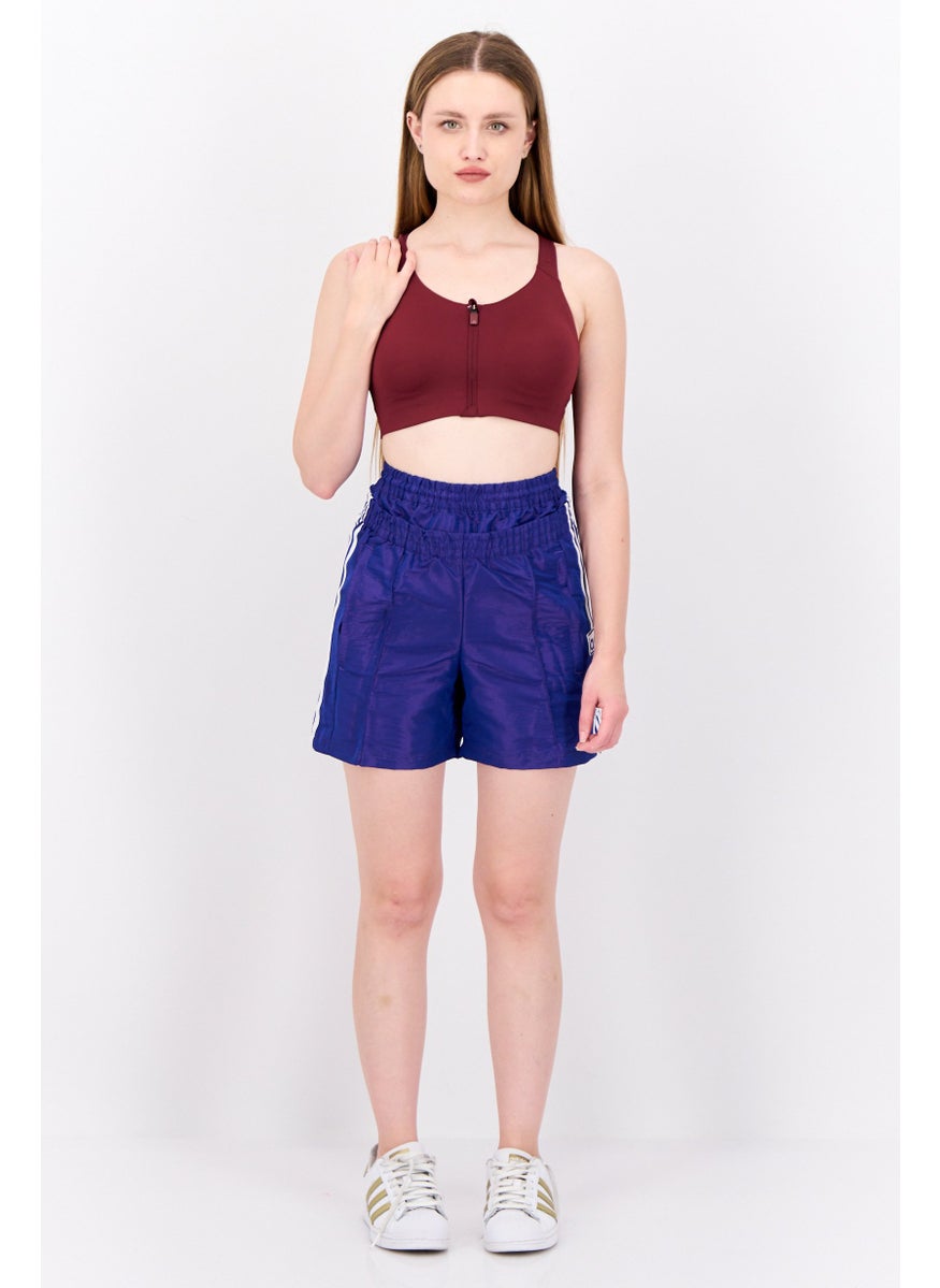 Women Sportswear Fit Lightly Padded Training Sports Bra, Maroon