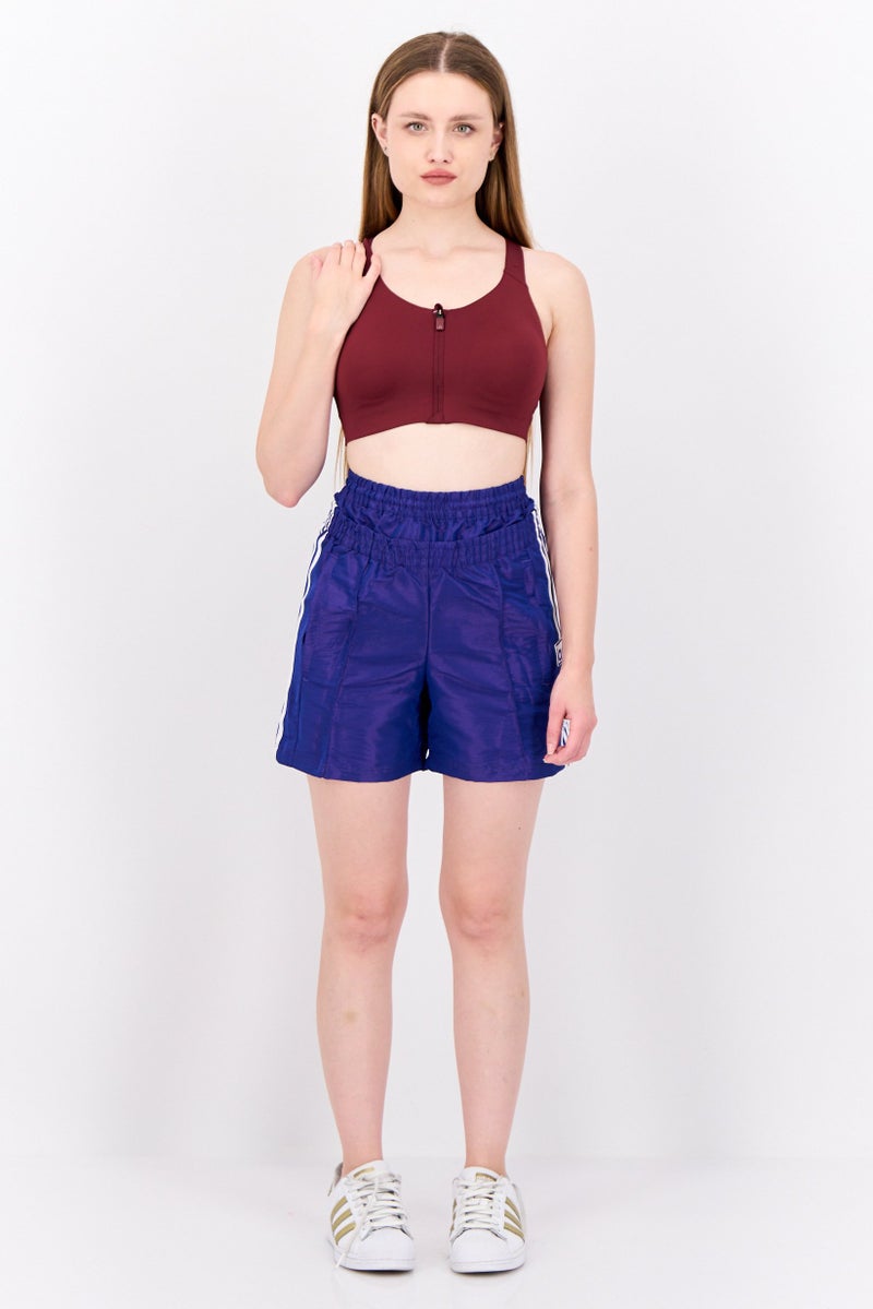 Adidas Women Sportswear Fit Lightly Padded Training Sports Bra, Maroon - Image 4