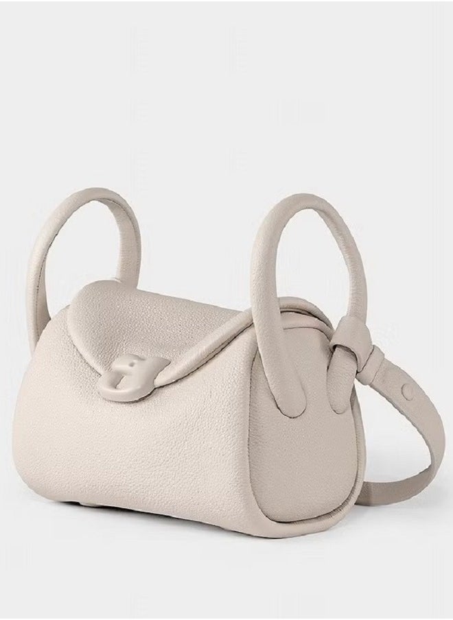 Kuno KUNOGIGI Pillow Bag First Layer Cowhide Genuine Shoulder Crossbody Bag  - Image 1