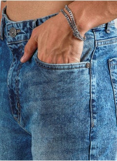 HIGH STAR Men’s Straight Tapered Indigo Jeans – Stylish and Easy  - Image 3
