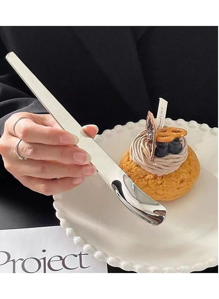 Stainless Steel Ice Cream Scoop and Three Stainless Steel Small Ice Cream Scoops Dessert Scoops  - Image 3