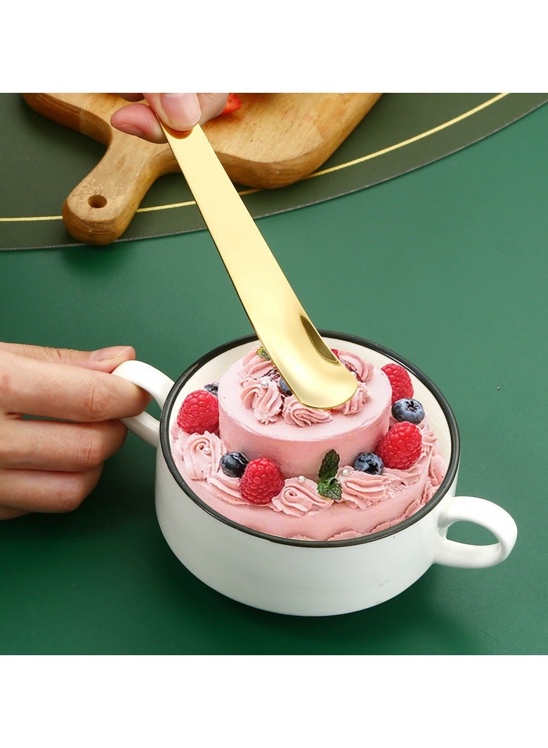 Stainless Steel Ice Cream Scoop and Three Stainless Steel Small Ice Cream Scoops Dessert Scoops  - Image 2