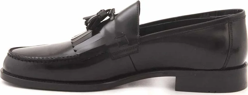 Kemal Tanca Leather Laceless Men's Classic Shoes 0137