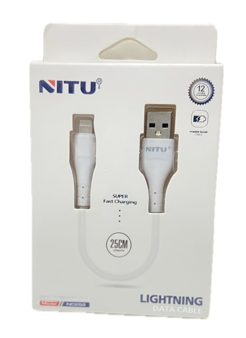 NITU USB A-Lightning Data Cable - pzsku/Z7EF99EC82881F2A0F6EEZ/45/_/1718785149/dbd63df1-650e-4c3f-99e7-f8c8b11ccfc2