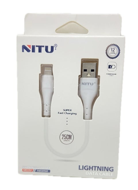 NITU USB A-Lightning Data Cable