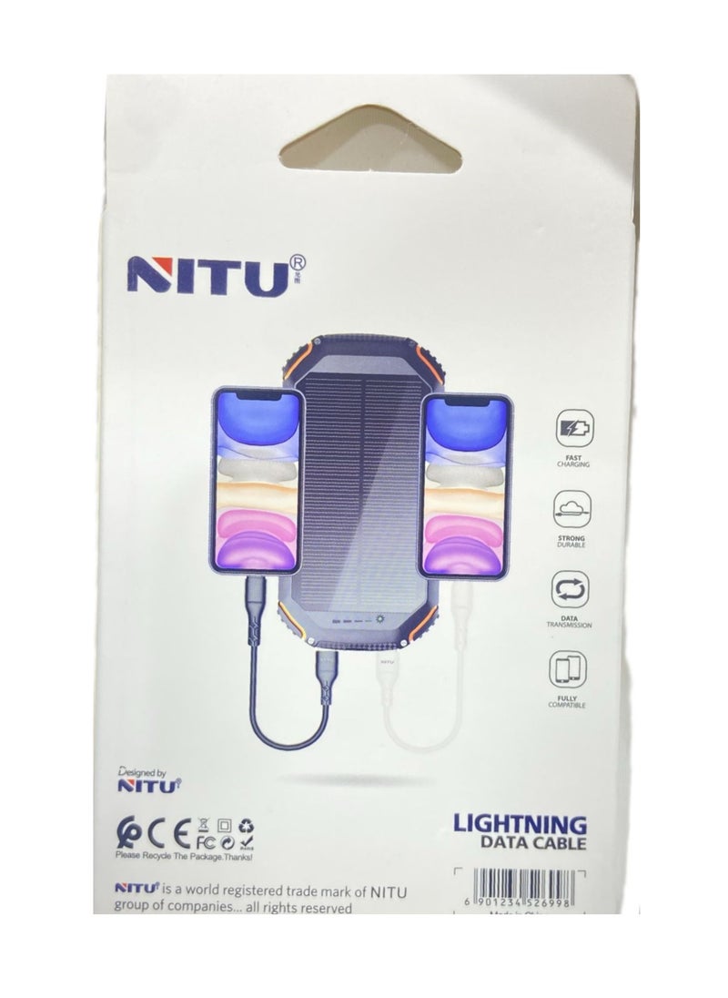NITU USB A-Lightning Data Cable