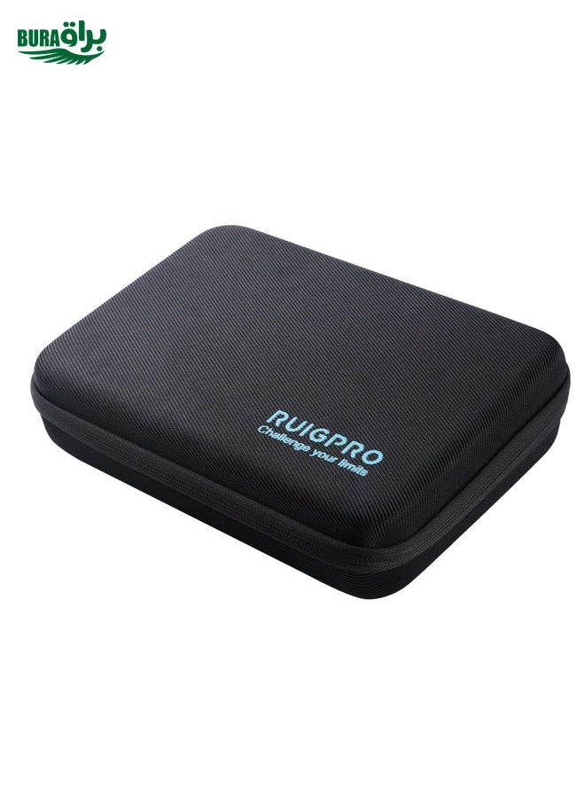 BURAQ RUIGPRO Oxford Waterproof Storage Box Case Bag for DJI OSMO Pocket Gimble Camera / OSMO Action, Size: 24x16.5x8cm (Black)  - Image 2