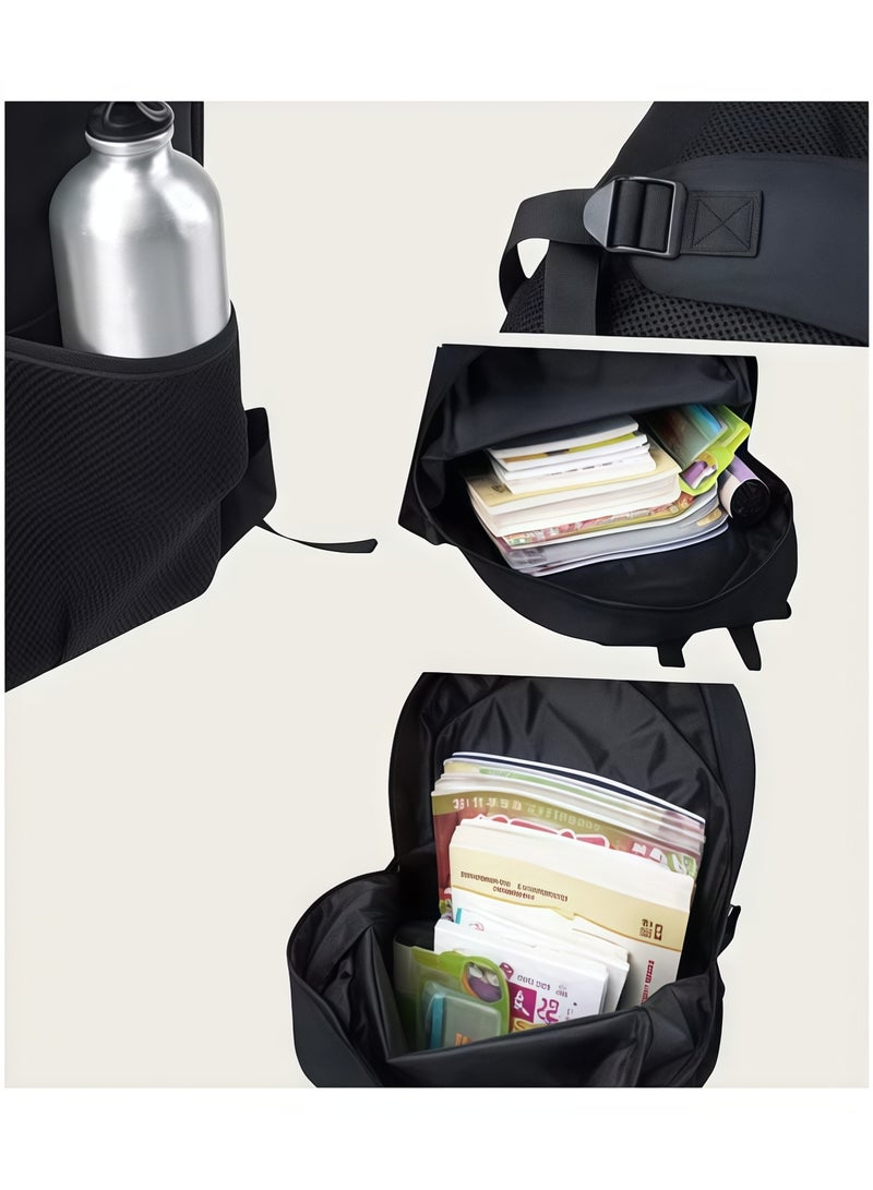 ROBLOX Digital Printing Large Capacity Backpack Three piece Set Lunch Bag Pen Bag Polyester Comfortable Load Reducing Backpack for Students and Children Unisex - Image 4