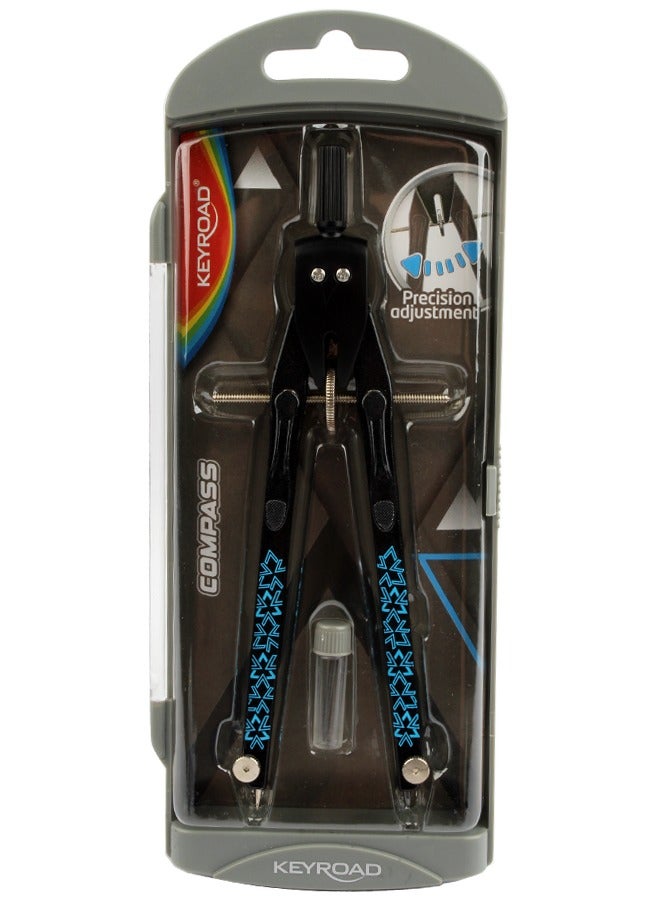 Keyroad Set Compass Metal with 2 legs,