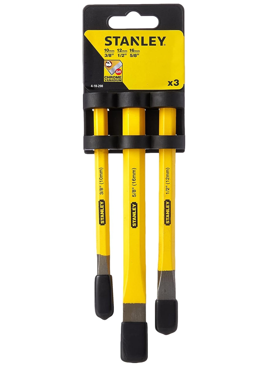 Stanley STANLEY 418298 3 Piece Cold Chisel Set  - Image 1