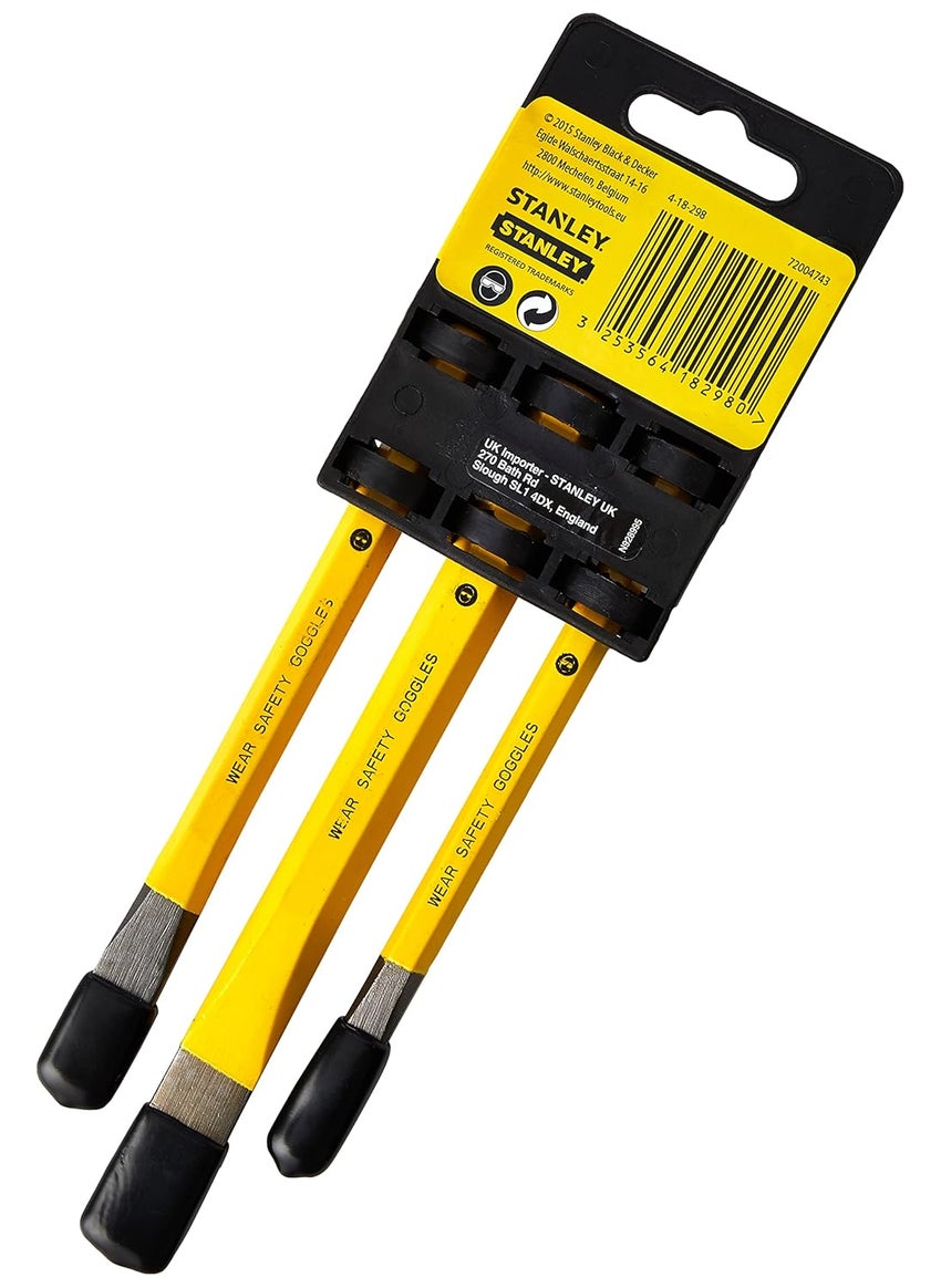 Stanley STANLEY 418298 3 Piece Cold Chisel Set  - Image 5