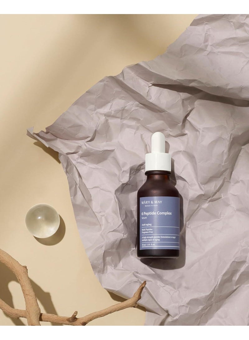 MARY & MAY Complex Serum 6 Peptide 80ml - Image 4