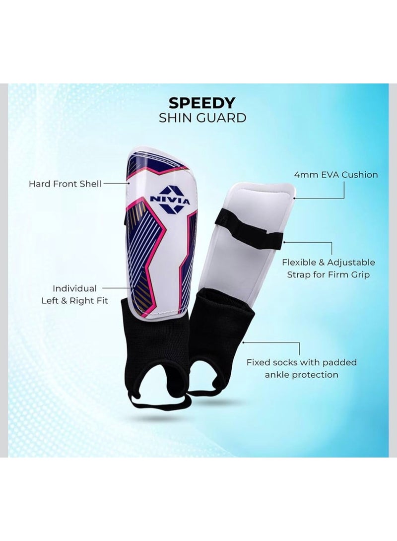 Nivia Classic Shin Guard With Sleeve - Image 1