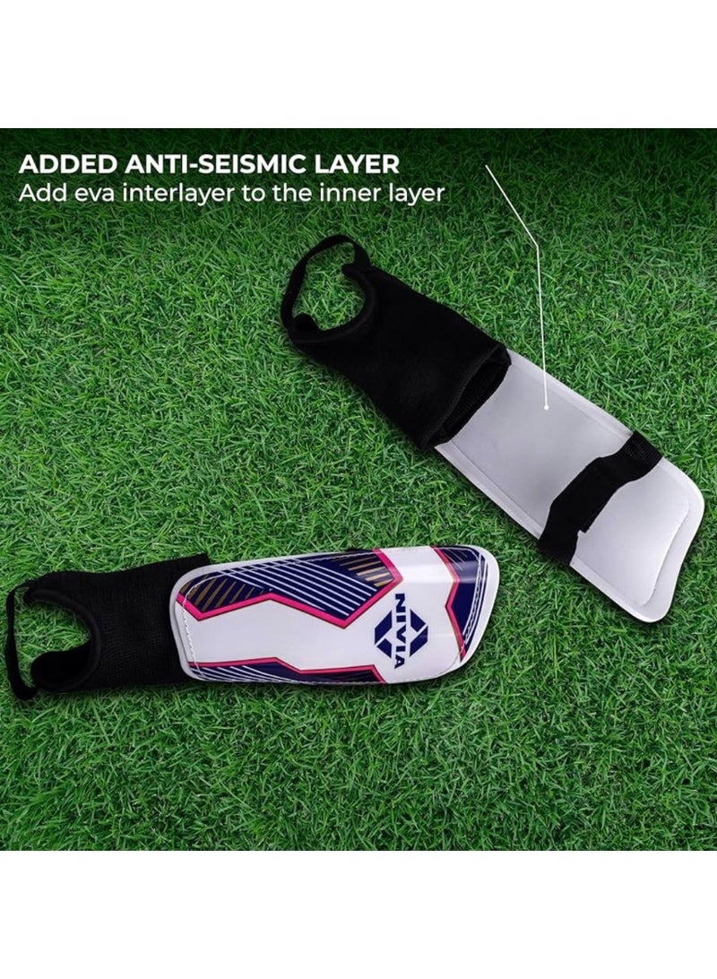 Nivia Classic Shin Guard With Sleeve - Image 3