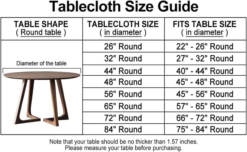 LIBERECOO Individual & group usable Clear Small Round Fitted Vinyl Tablecloth for 22-26" Diameter Tables - Heavy Duty Elasticized Table Cover Elastic Edged Plastic Table Cloth Protector General purpose design - Image 2