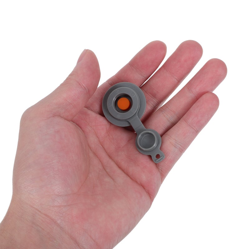 10Pcs Inflation Valve for Air Pillow Tpu Leakproof Replacement for Camping Air Mattress Accessories Grey - Image 3