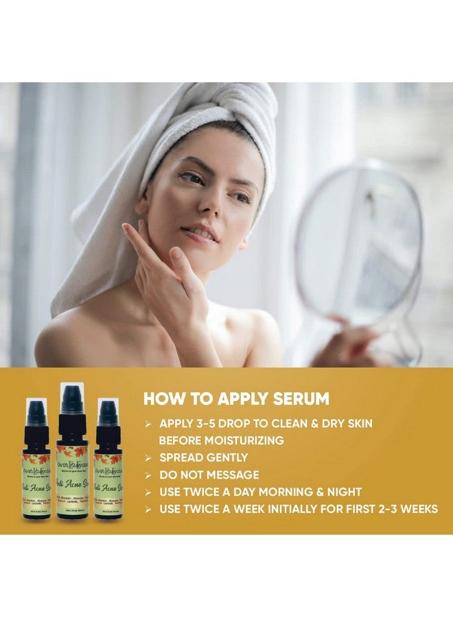 Earth Essentials Anti Acne Face Serum for Acne Prone Skin with Allantoin & 2% ww salicylic Acid| For All Skin | Skin Care | For Men & Women| - Image 3