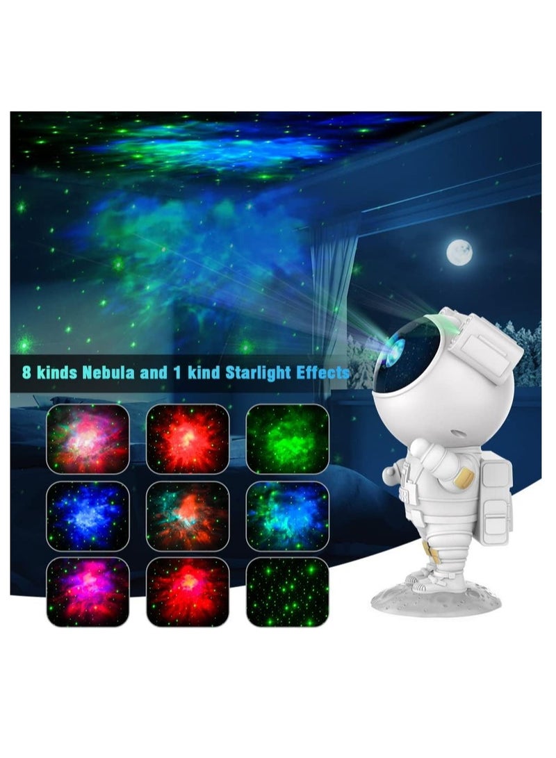 ELTRAZONE Kids Star Projector Night Light Astronaut LED Projection Lamp for Bedroom, Starry Night Light Projector with Timer,  - Image 2
