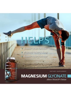 OmniBiotics Magnesium Glycinate - 100% Pure Albion TRAACS Bisglycinate Chelate Supplement - 200 mg - 120 Vegetarian Capsules  - Image 5