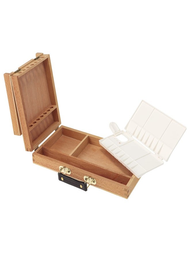 Creative Mark Turner Watercolor Box - Travel Box for Carrying Watercolor Art Supplies & Plastic Watercolor Palette [13" x 6.5" x 2"] - Image 1