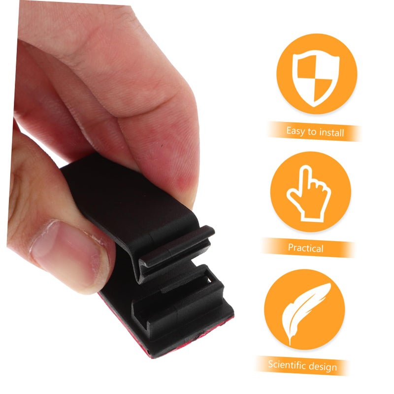 25pcs Adhesive Cable Clips Wire Management Kit Self Adhesive Cord Organizers - Image 5