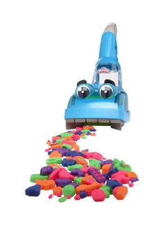 Kids Zoom Zoom Vacuum And Cleanup Toy With 5 Cans of Modeling Compound, Non-Toxic for 3 Years And Up