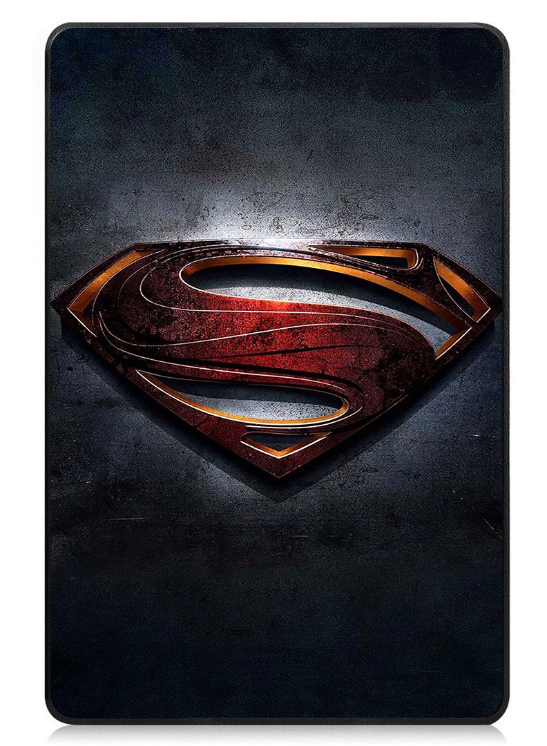 Theodor Protective Flip Case For Lenovo Tab M8 (4th Gen) - 2023 With Trifold Stand Auto Wake Sleep Shockproof Cover superman-s - Image 1
