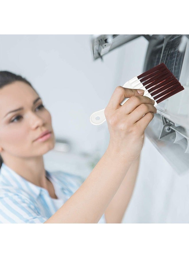 الوجبة فرشاة تنظيف مكيف الهواء، مشط زعانف مكيف الهواء، مشط الرادياتير، مشبك متحرك قابل للتعديل، تنظيف قوي وأداة فرشاة مكيف الهواء المحمولة العملية، مناسبة للملفات والثلاجات والسيارات والمبخرات - Image 3