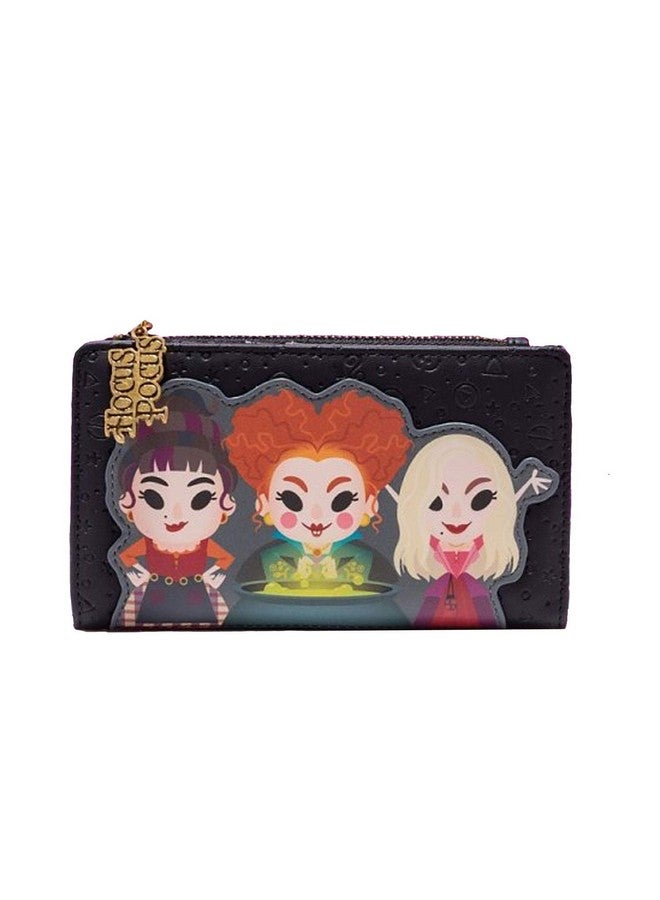 Loungefly Disney Hocus Pocus Sanderson Sisters Witches Chibi Wallet - Image 1