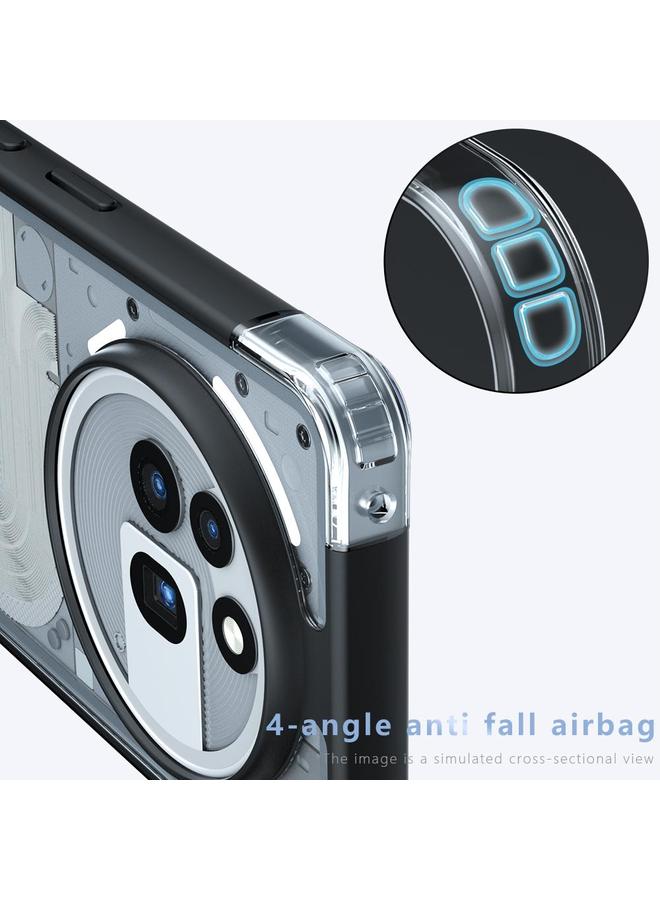 S-TOP Case For Nothing Phone 3a Pro Armor Big Pore PC Hybrid TPU Phone Case - Image 5