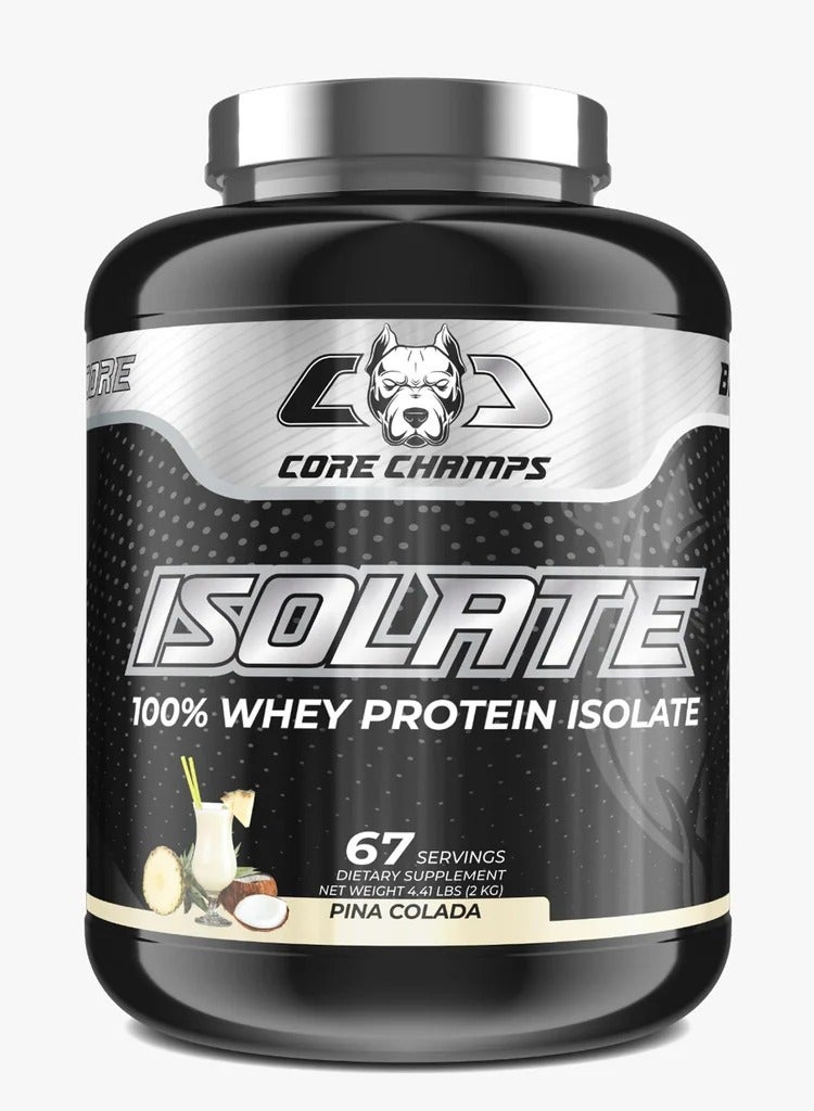 Core Champs ISOLATE 100% Whey Protein Isolate 67 Servings Pina Colada
