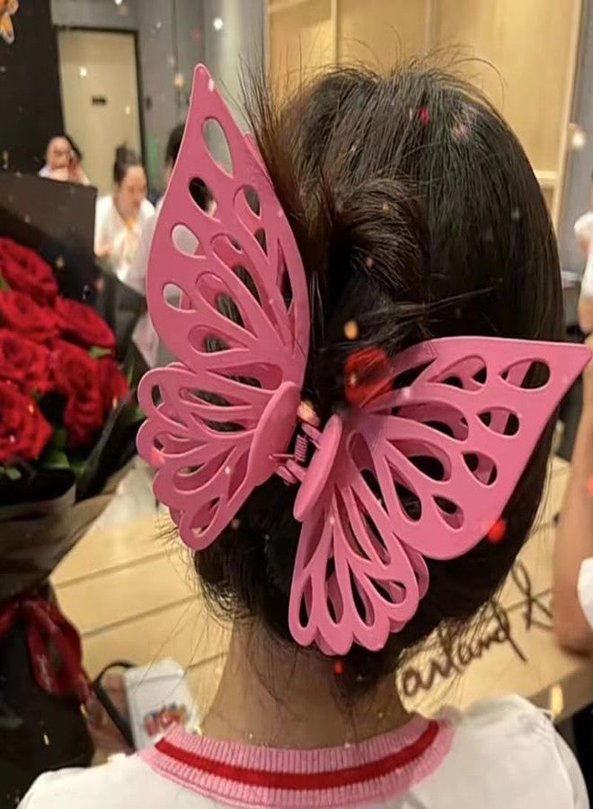 KALLORY Large Butterfly Hair Clips for Women 3 Pieces Hair Jaw Clips Accessories for Thick and Fine Everyday Styling and Special Occasions - Image 3