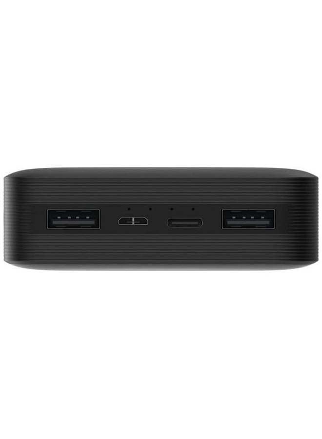 Xiaomi 20000mAh 18W Power Bank - Black