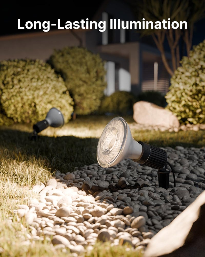 Sunco Lighting Sunco LED Flood Light Bulb, Waterproof PAR38 Dusk to Dawn Outdoor Lighting, 1250 LM, 120W Equivalent 15W, Exterior, Wet-Rated, 5000K Daylight, E26 Base, for Porch Garage Yard, UL 2 Pack. - Image 4